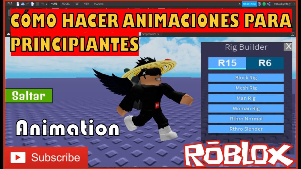Tutoriales de animación en Roblox para novicios 1 tutoriales de animacion en roblox para novicios 1